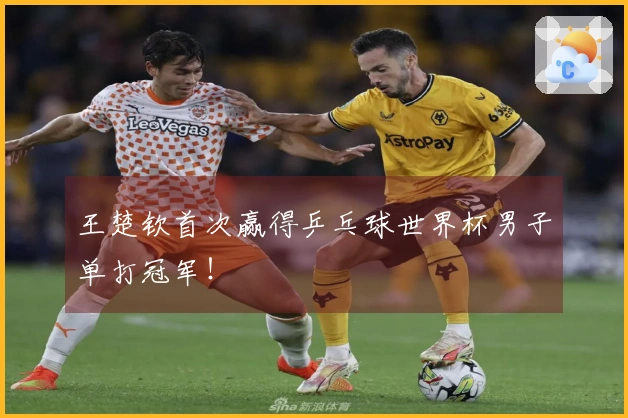 王楚钦首次赢得乒乓球世界杯男子单打冠军！